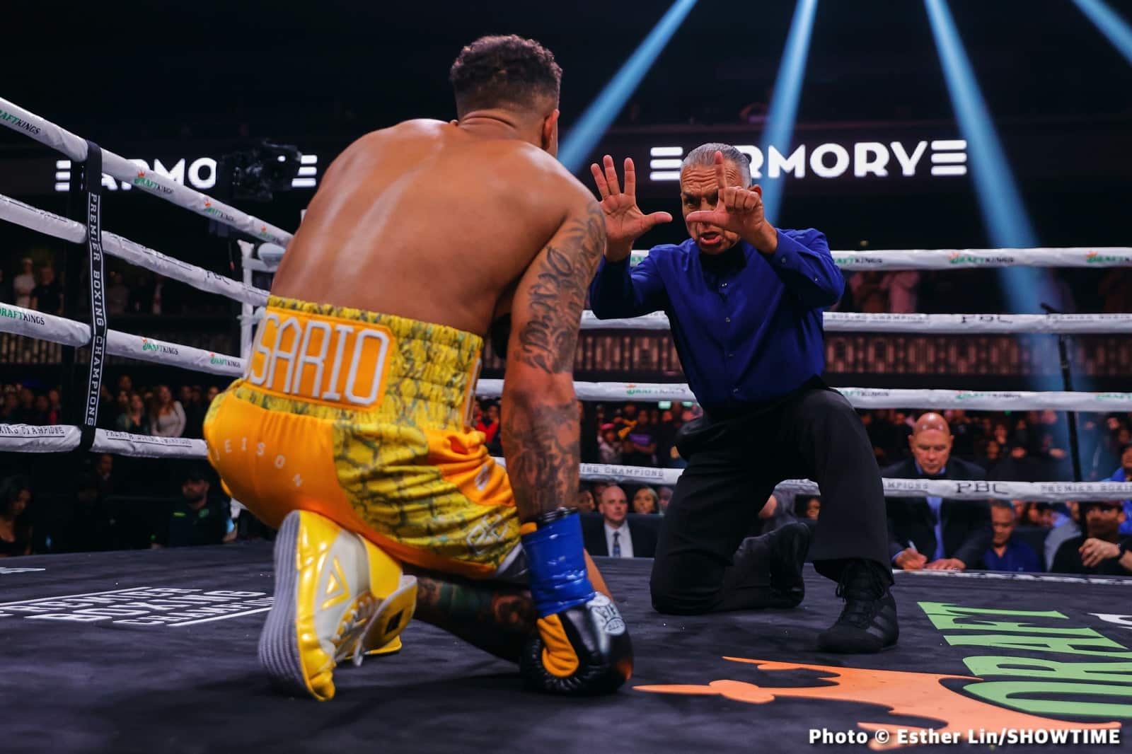 Photos: David Morrell, Jr. KOs Yerbossynuly, Mendoza Stuns Rosario