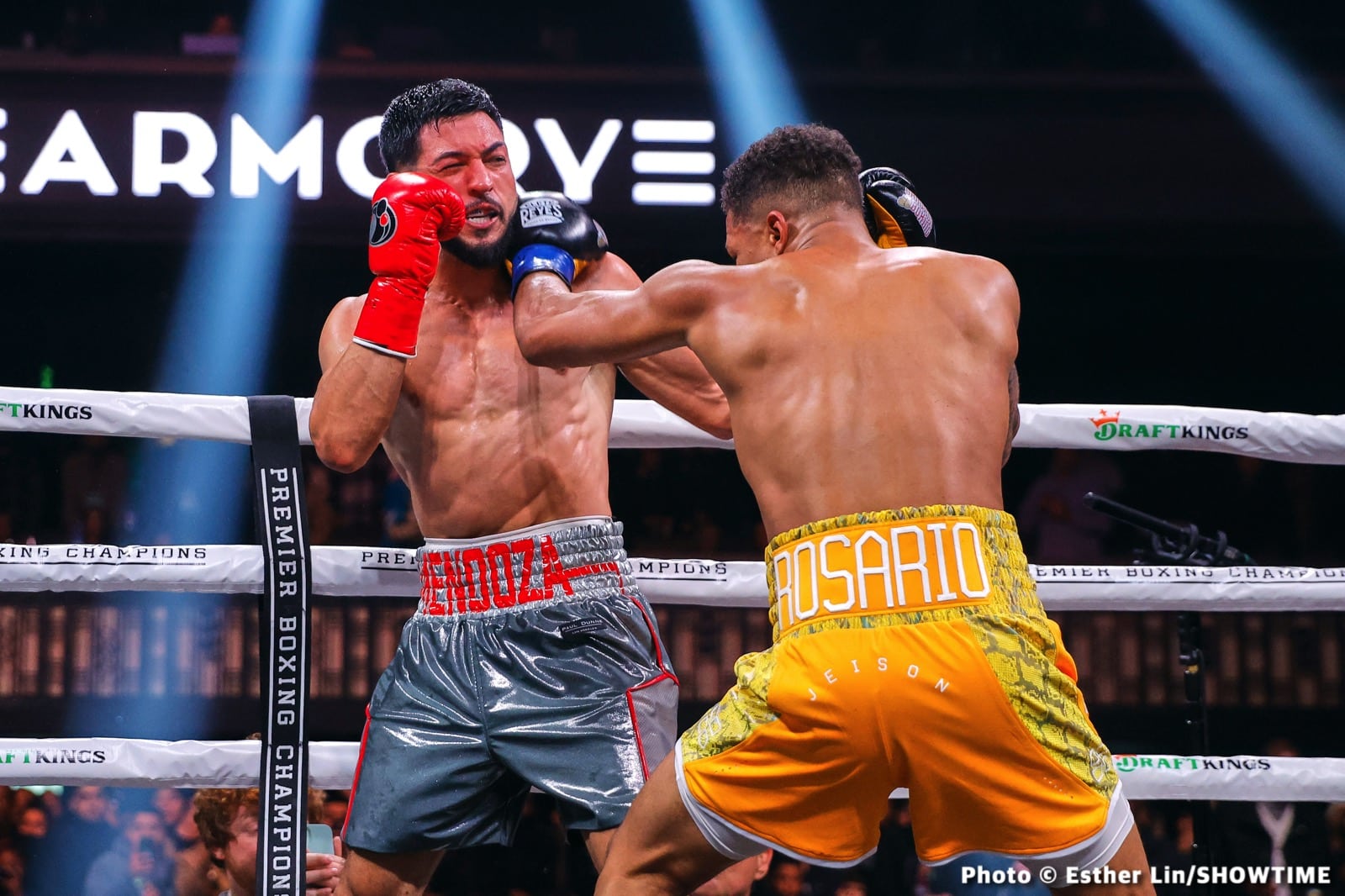 Photos: David Morrell, Jr. KOs Yerbossynuly, Mendoza Stuns Rosario