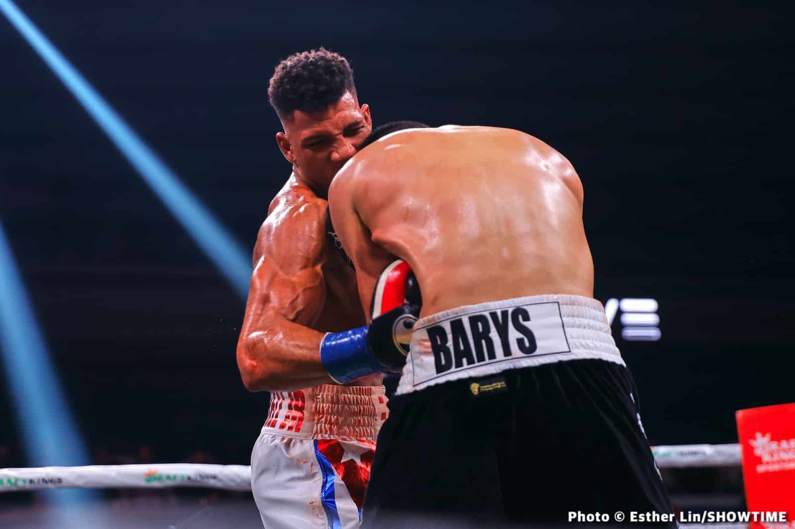 Photos: David Morrell, Jr. KOs Yerbossynuly, Mendoza Stuns Rosario