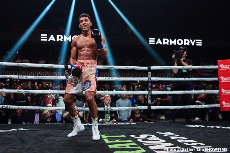 Photos: David Morrell, Jr. KOs Yerbossynuly, Mendoza Stuns Rosario