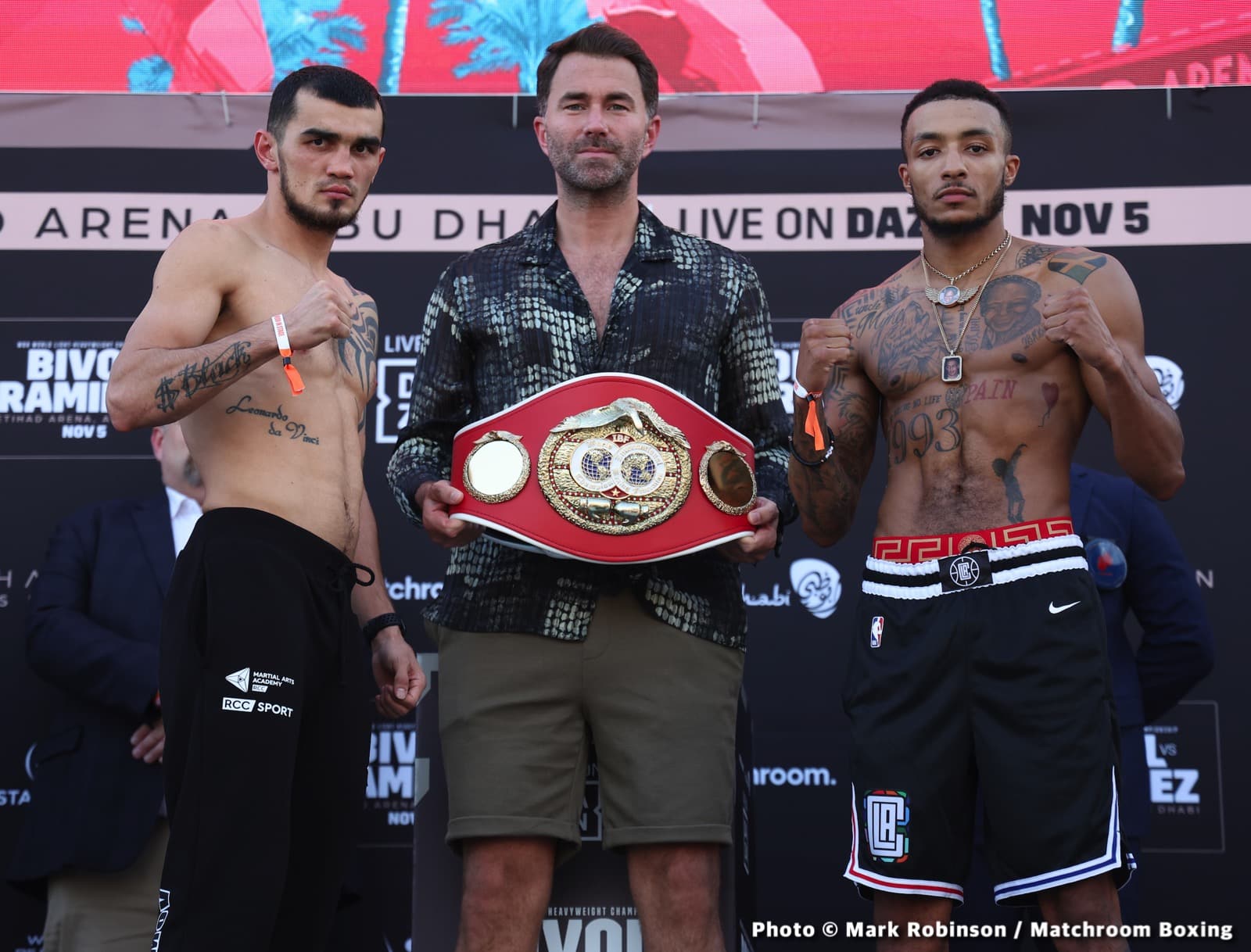 Ramirez vs Bivol Official DAZN Weigh In Results