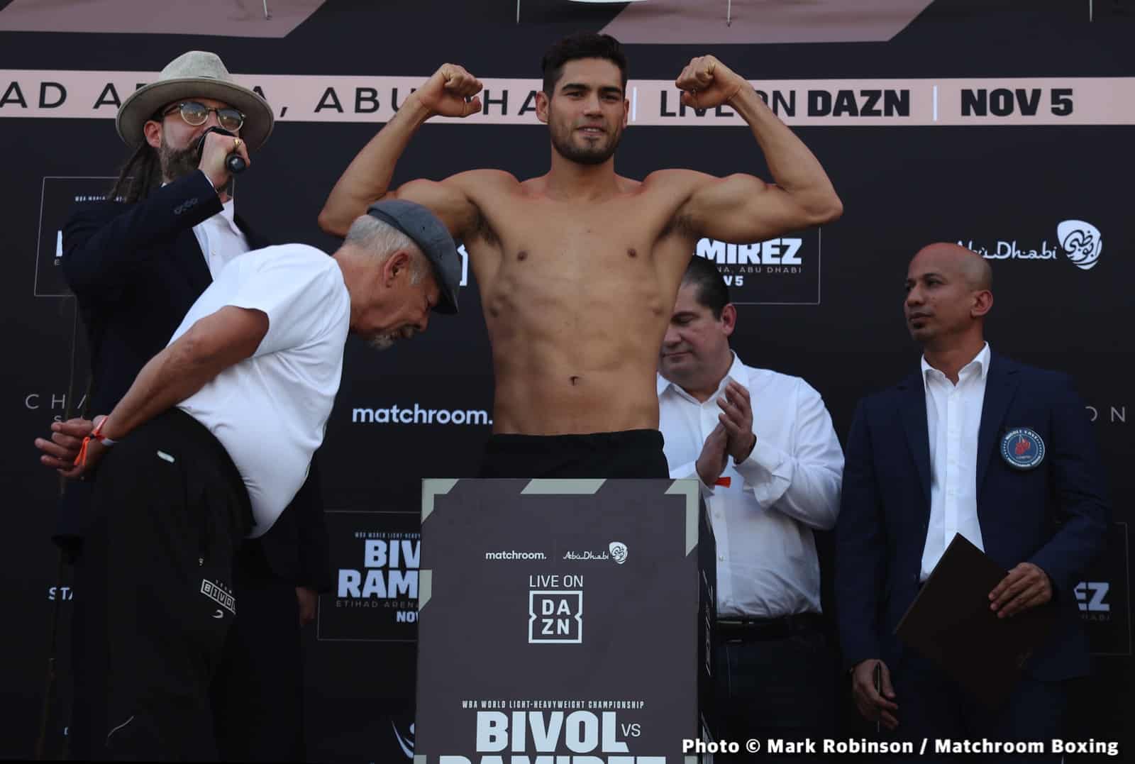 Ramirez vs Bivol Official DAZN Weigh In Results