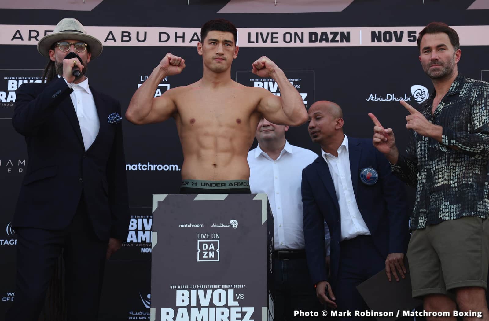 Ramirez vs Bivol Official DAZN Weigh In Results