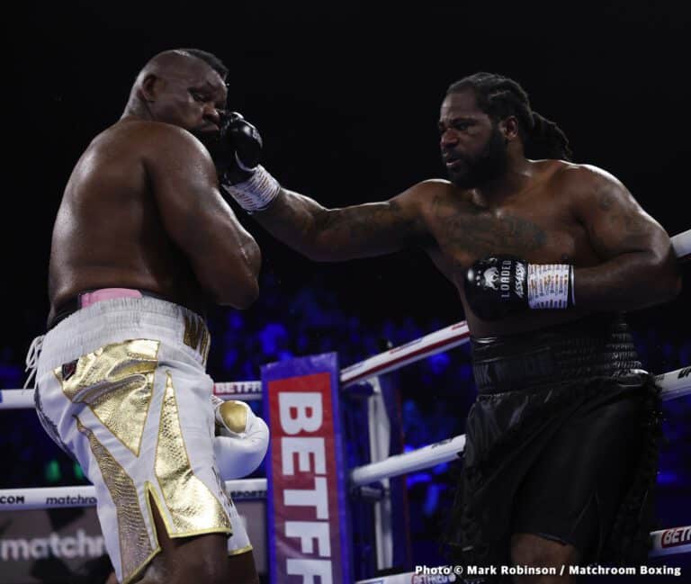Dillian Whyte: "The fight wasn't close" against Jermaine Franklin