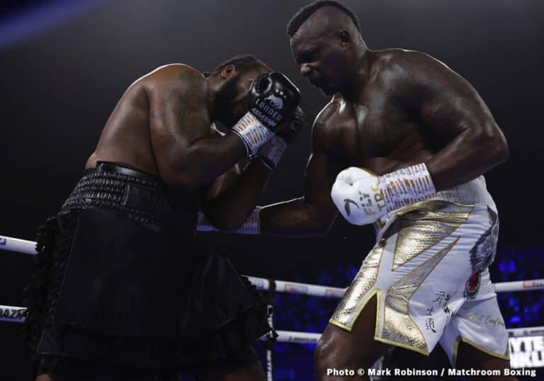 Whyte vs. Jermaine Franklin - tonight's live results from London