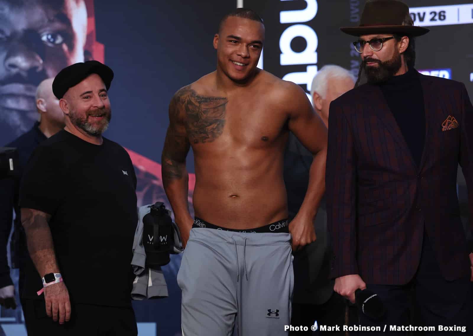 Whyte vs Franklin DAZN Weigh In Results