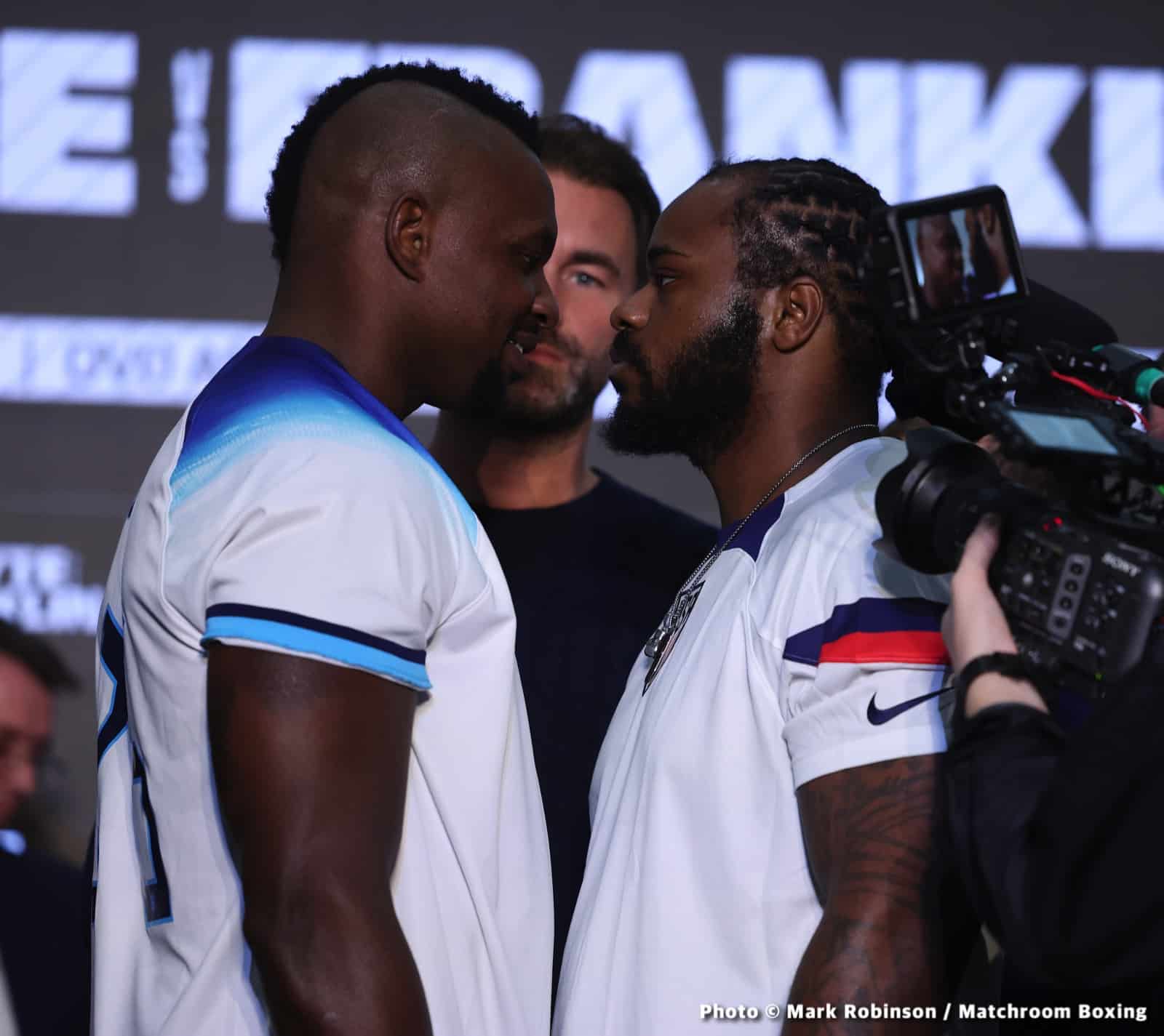 Whyte vs Franklin DAZN Weigh In Results