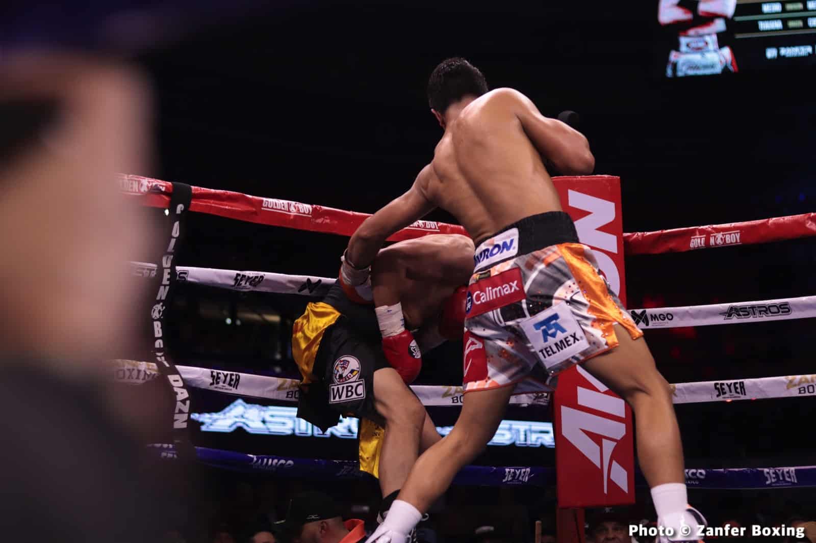 Jaime Munguia stops Gonzalo Coria in 3rd - Boxing Results