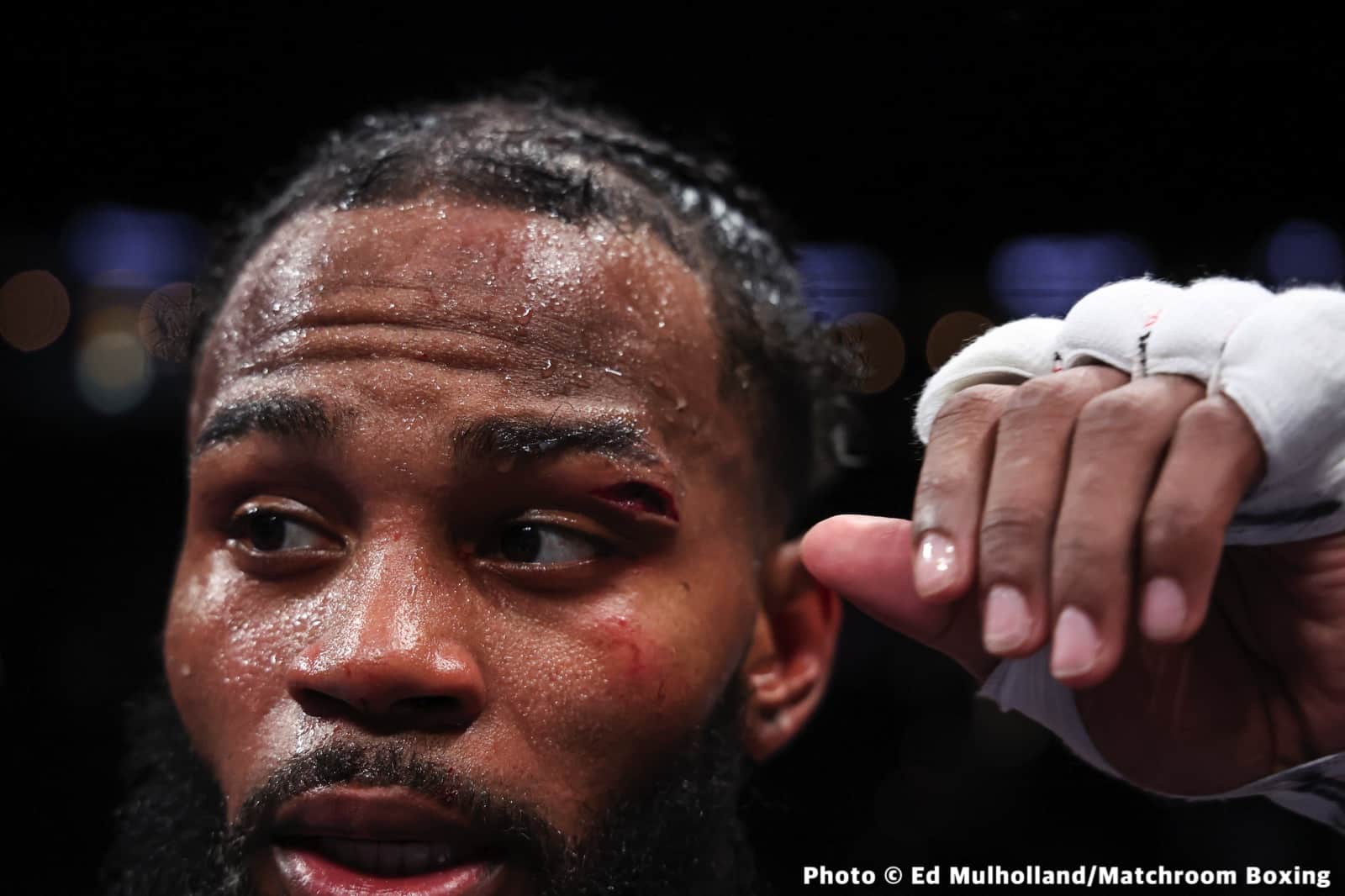 Montana Love throws Steve Spark out of ring, gets disqualified
