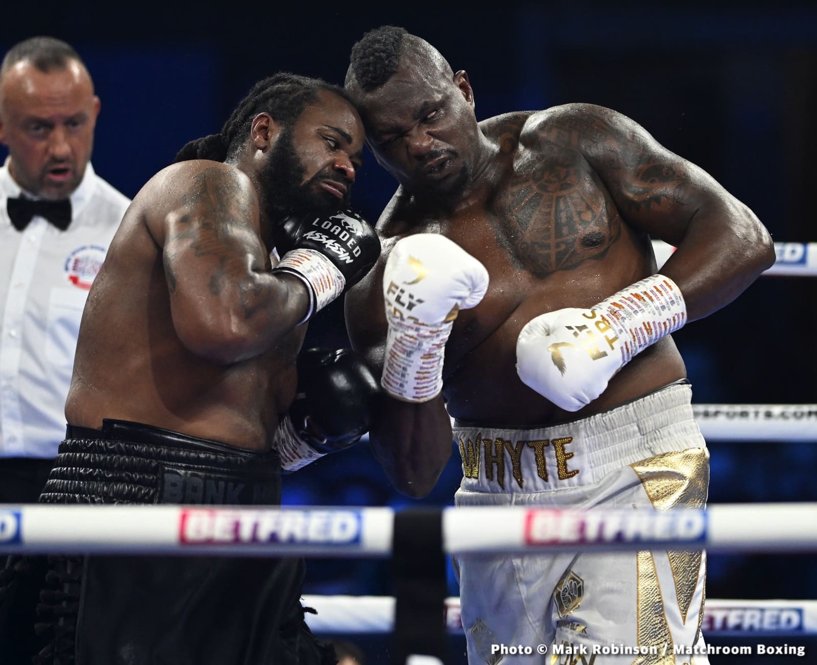 Whyte vs. Jermaine Franklin - tonight's live results from London