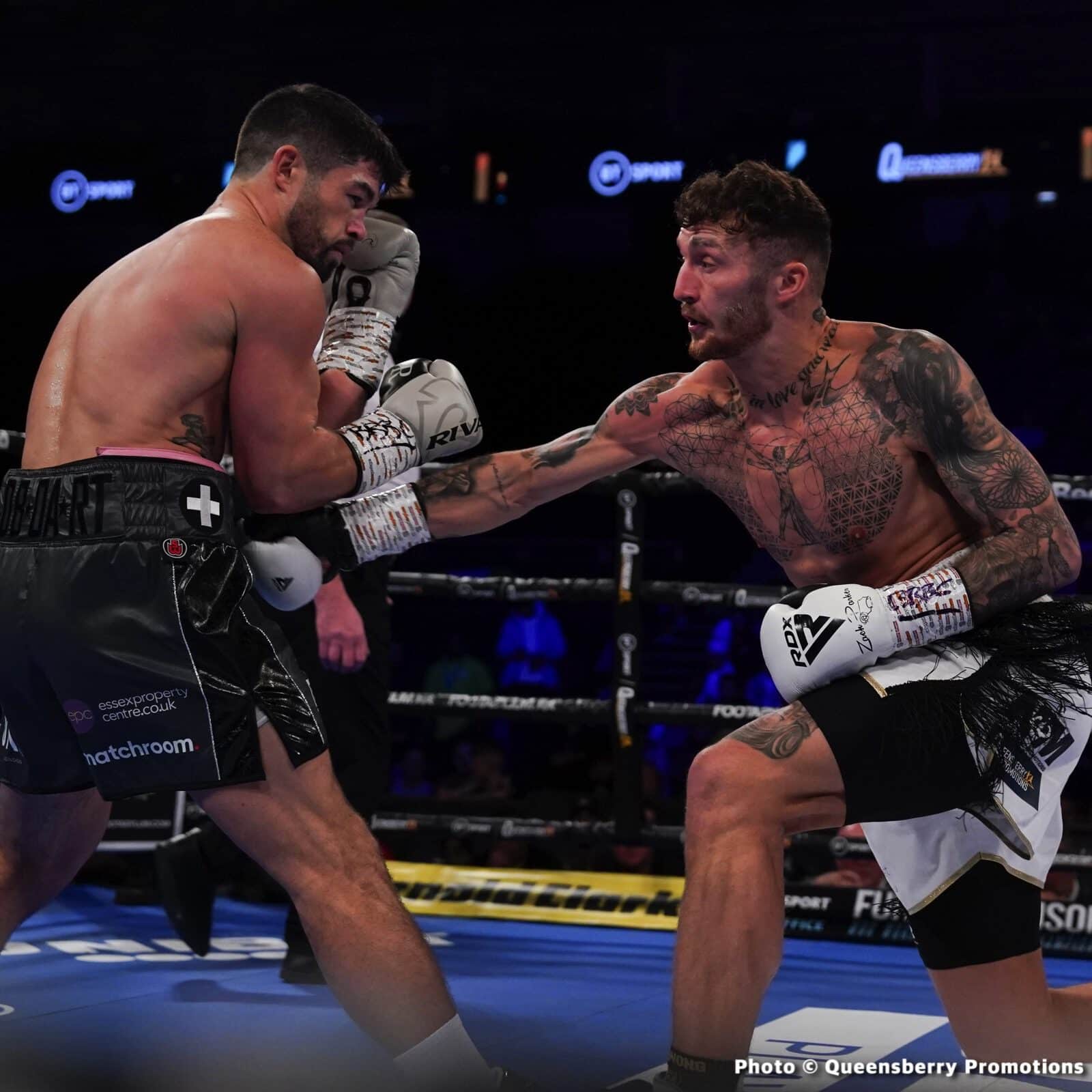 John Ryder beats Zach Parker - Boxing Results