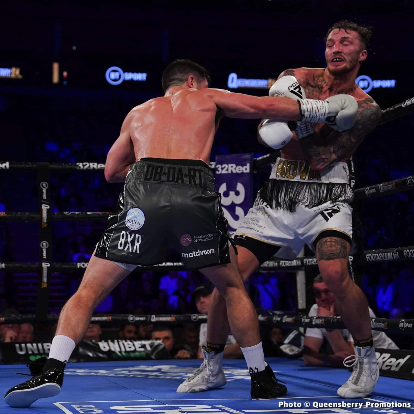 John Ryder beats Zach Parker - Boxing Results
