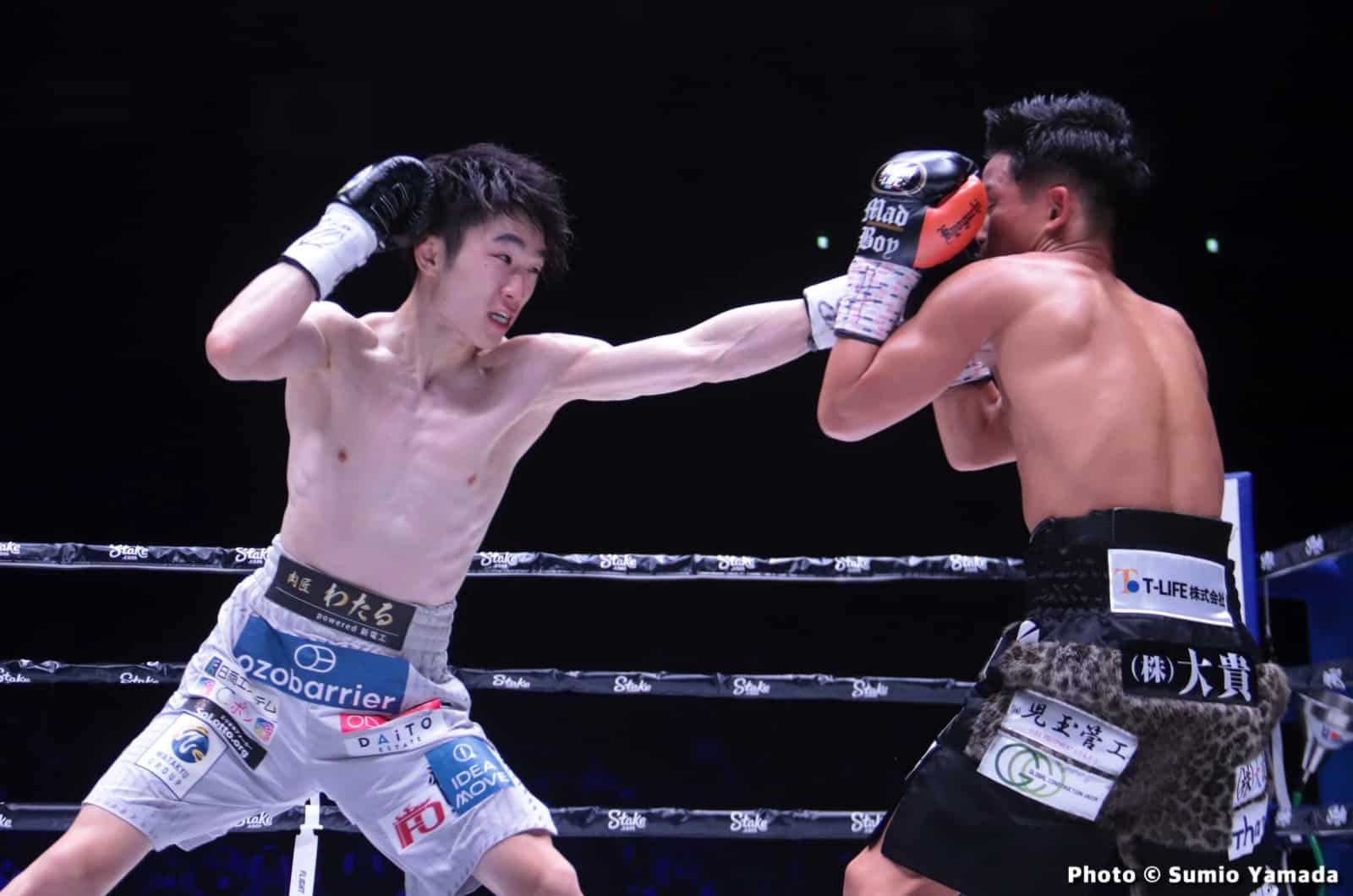 Kenshiro Teraji Stops Hiroto Kyoguchi To Unify WBC/WBA Light-Flyweight Titles