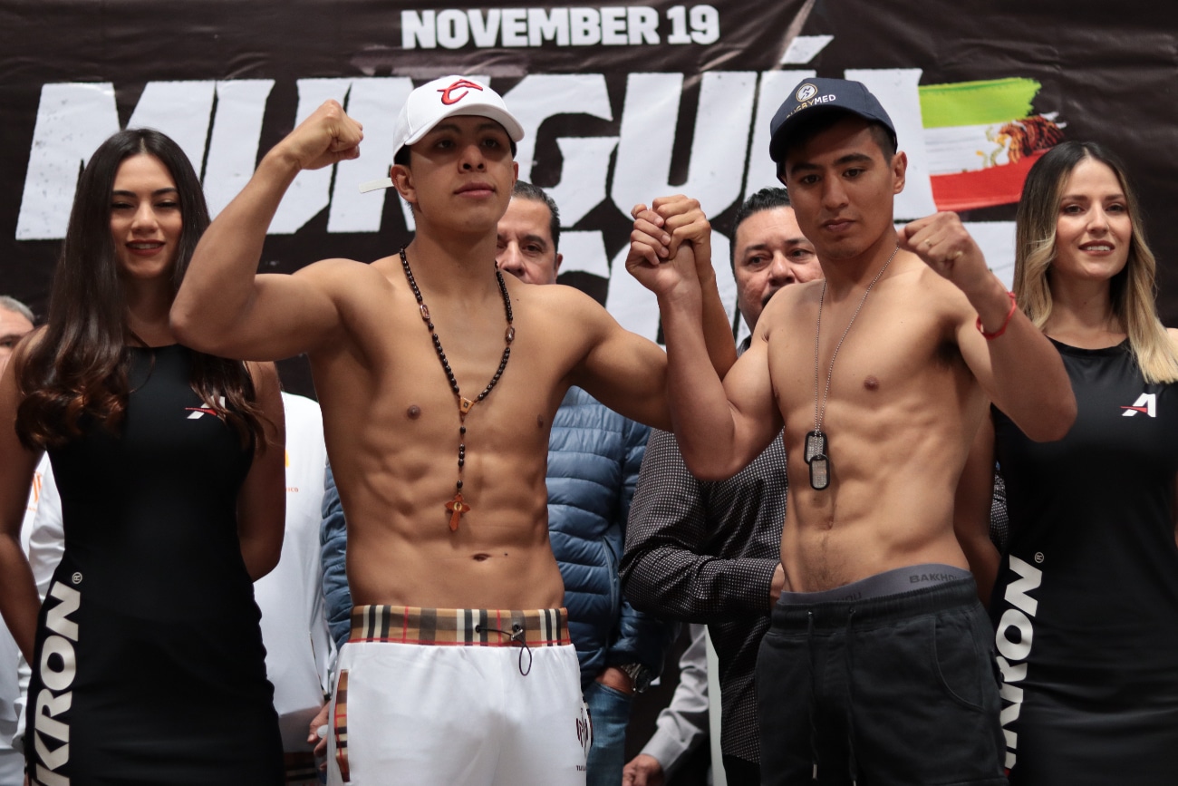 Jaime Munguia vs. Gonzalo Gaston Coria - Official DAZN Weights