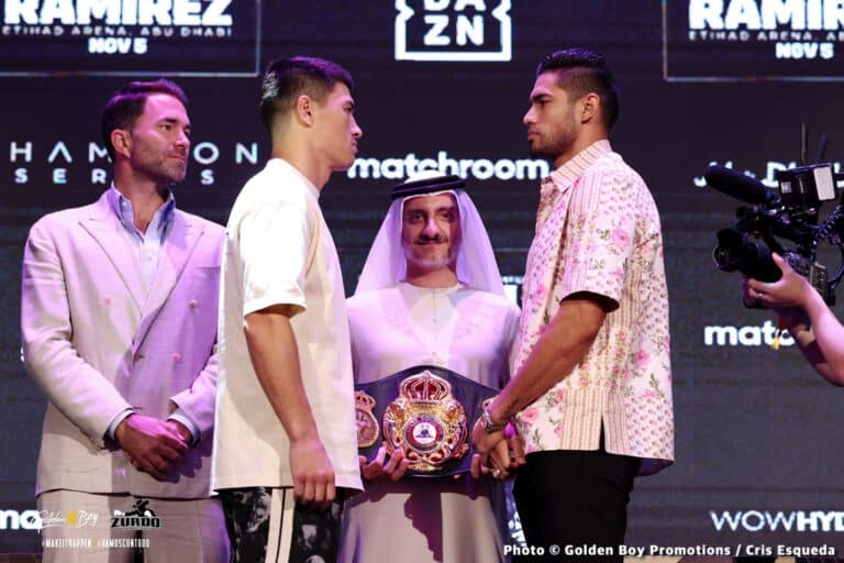 What time is the Bivol vs Ramirez fight tonight?