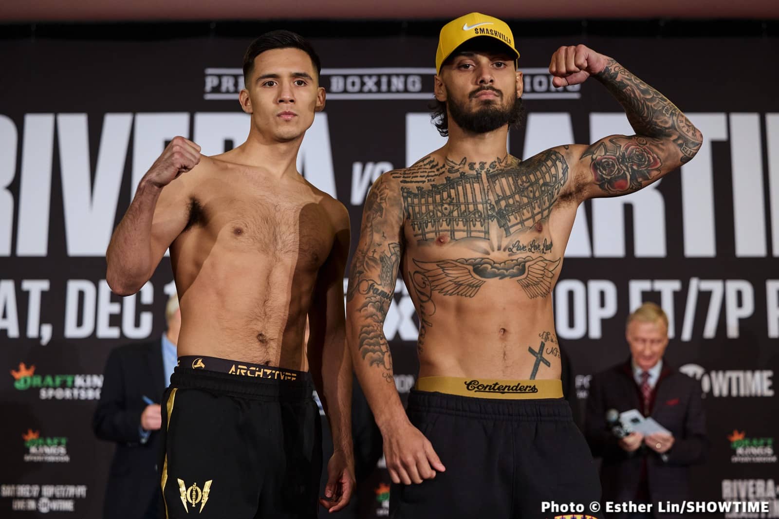 Michel Rivera vs. Frank Martin - weights for Saturday on Showtime