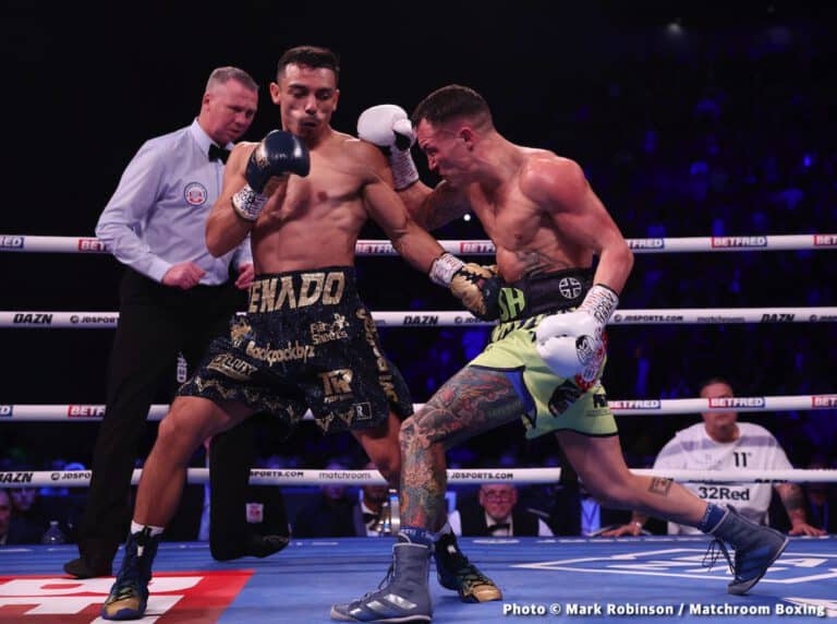 Luis Alberto Lopez edges Josh Warrington - Boxing Results