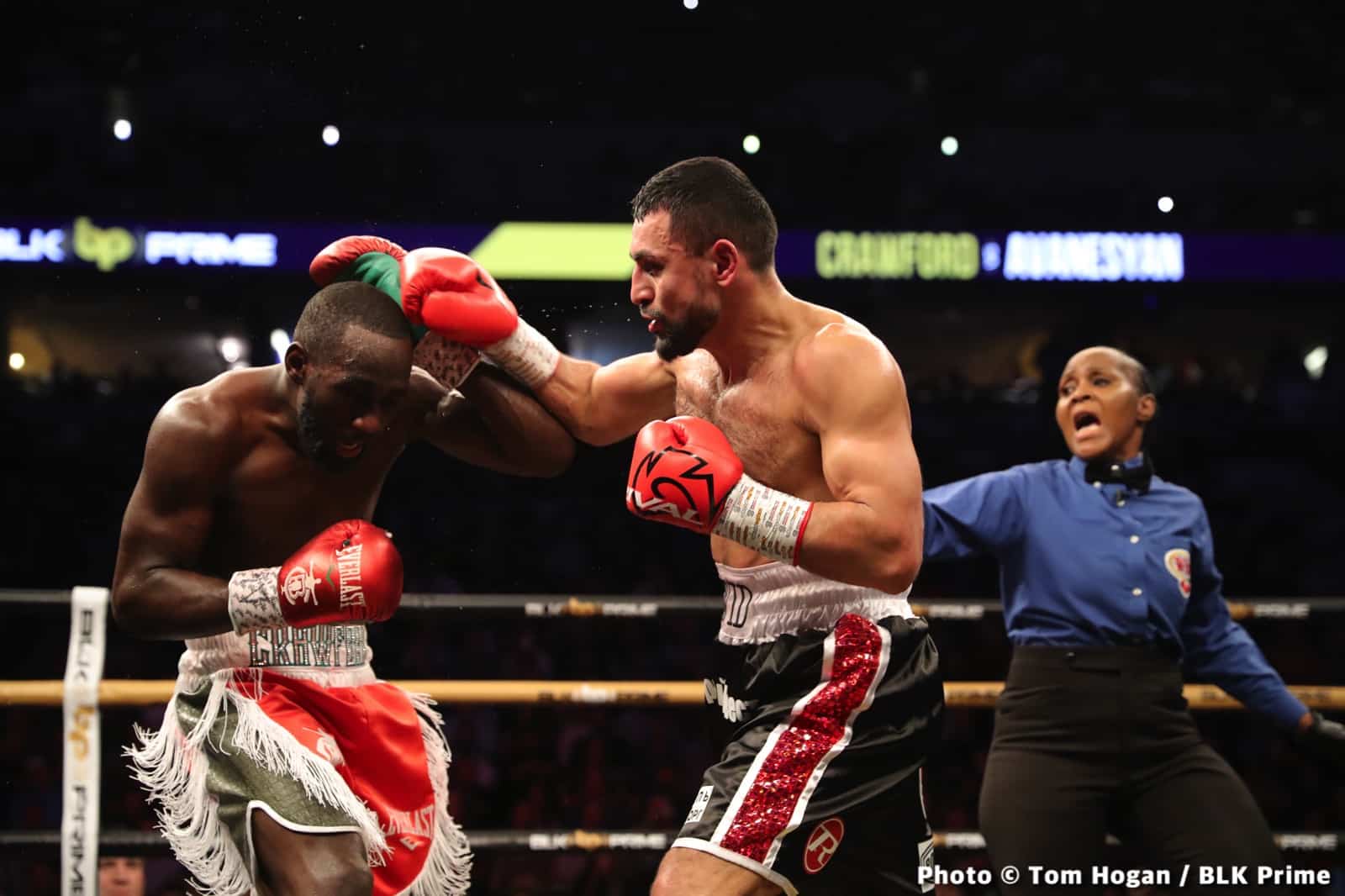 Photos: Crawford Punishes Avenesyan In Omaha
