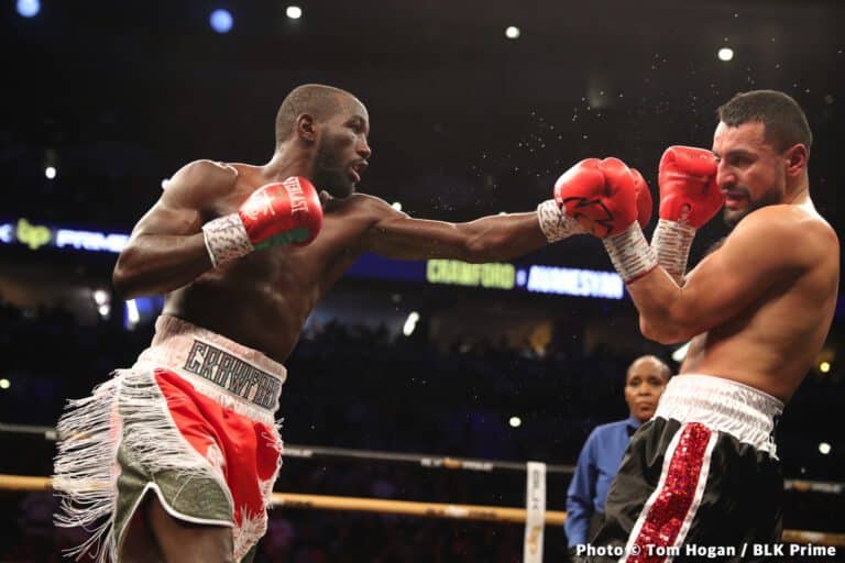 Tonight: Crawford vs. Avanesyan - Live Results