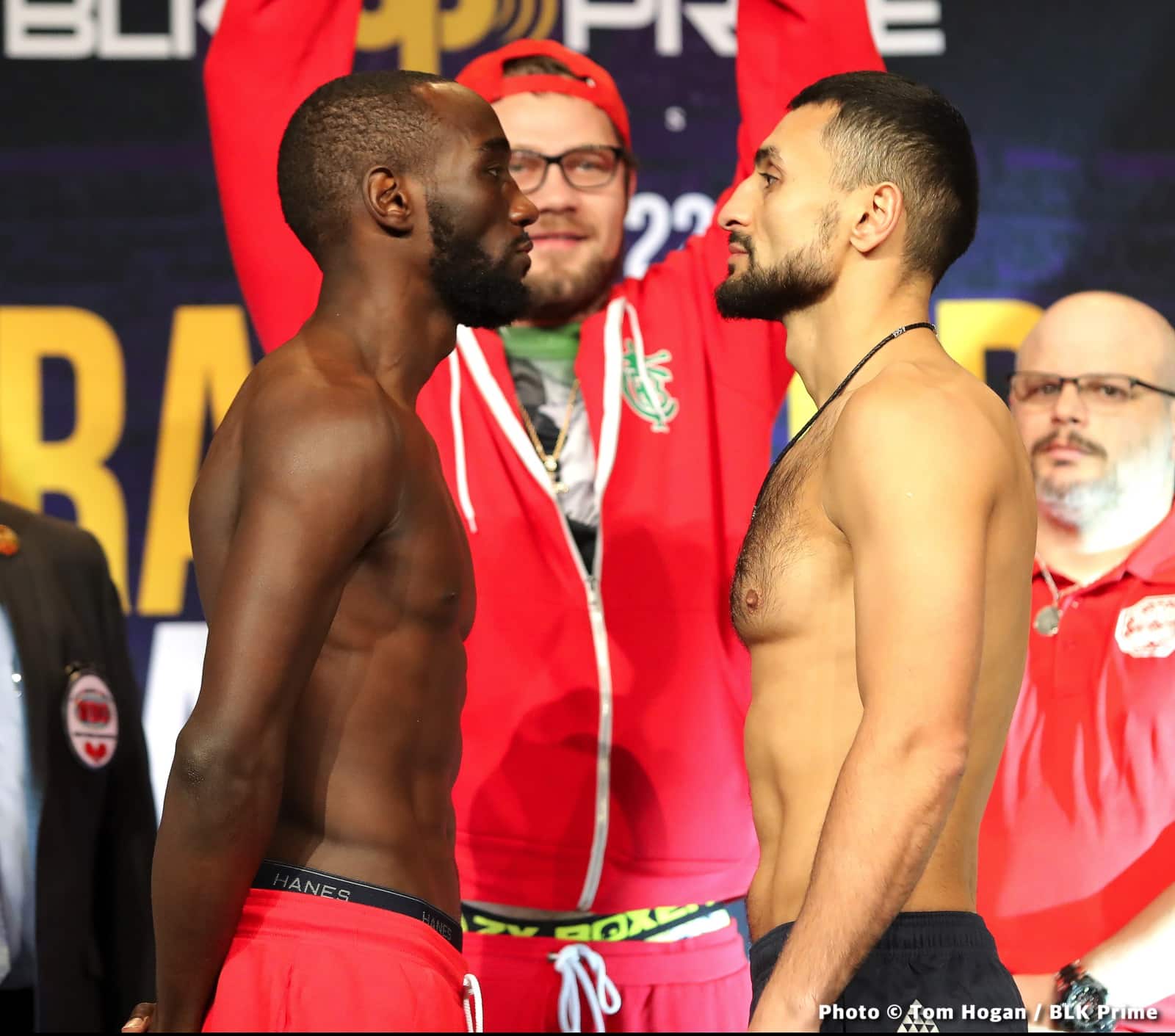 Terence Crawford & David Avanesyan make weight
