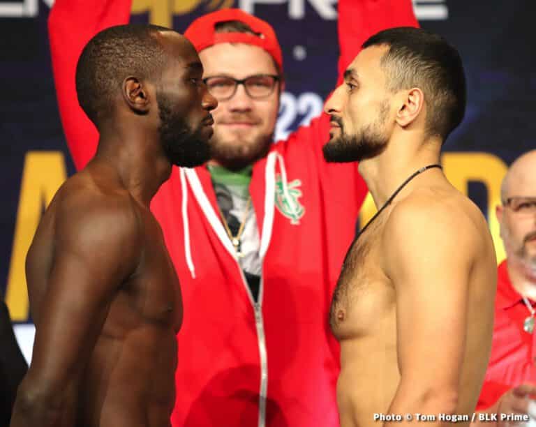 Terence Crawford & David Avanesyan make weight