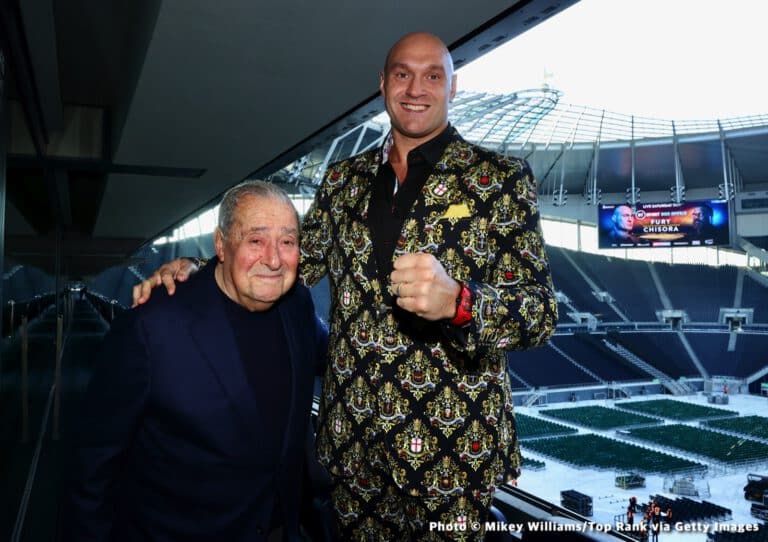 Tyson Fury and Oleksandr Usyk to fight at Wembley Stadium on April 29th