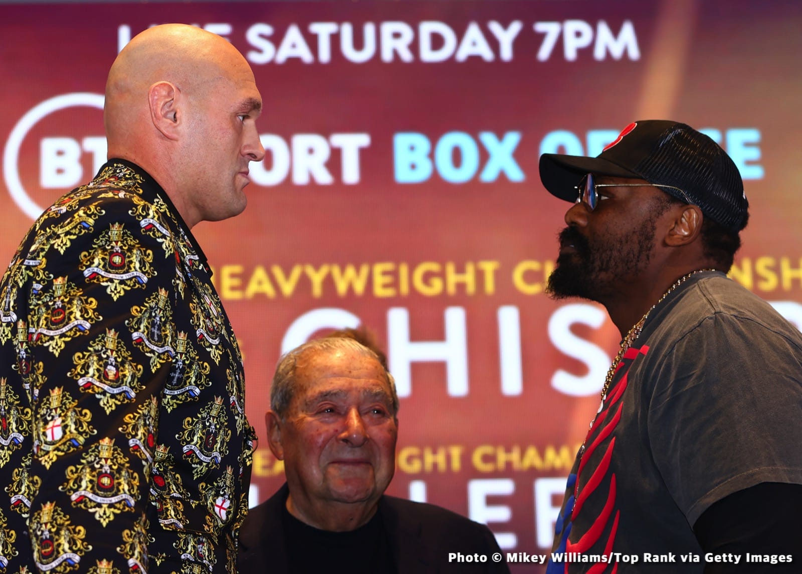 WATCH LIVE Fury - Chisora 3 Weigh In