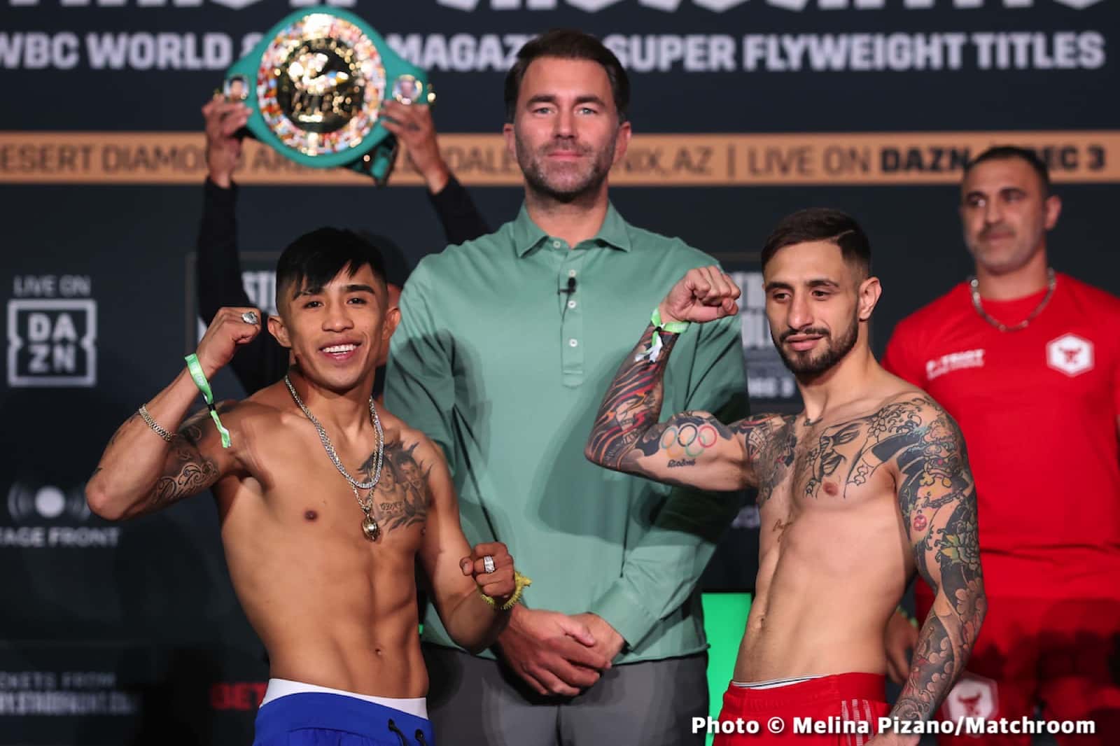 Juan Francisco Estrada vs. Roman Gonzalez - weights for Saturday live on DAZN