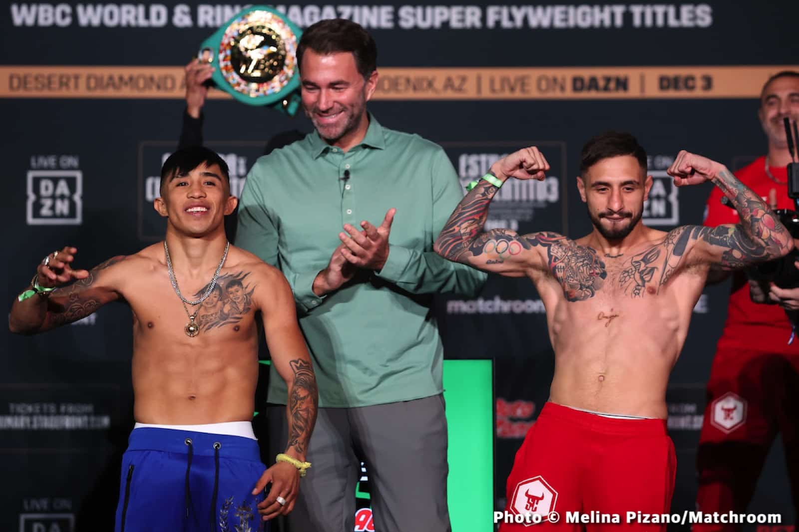 Juan Francisco Estrada vs. Roman Gonzalez - weights for Saturday live on DAZN