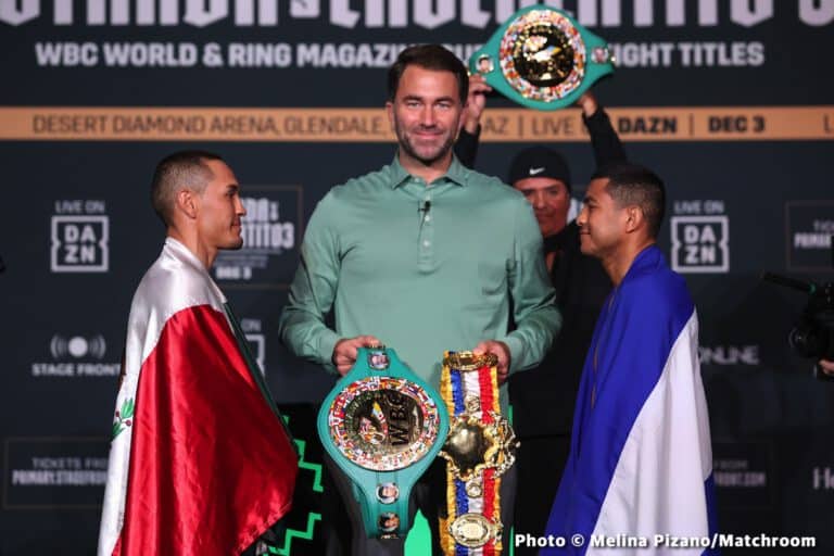 Juan Francisco Estrada vs. Roman Gonzalez - weights for Saturday live on DAZN