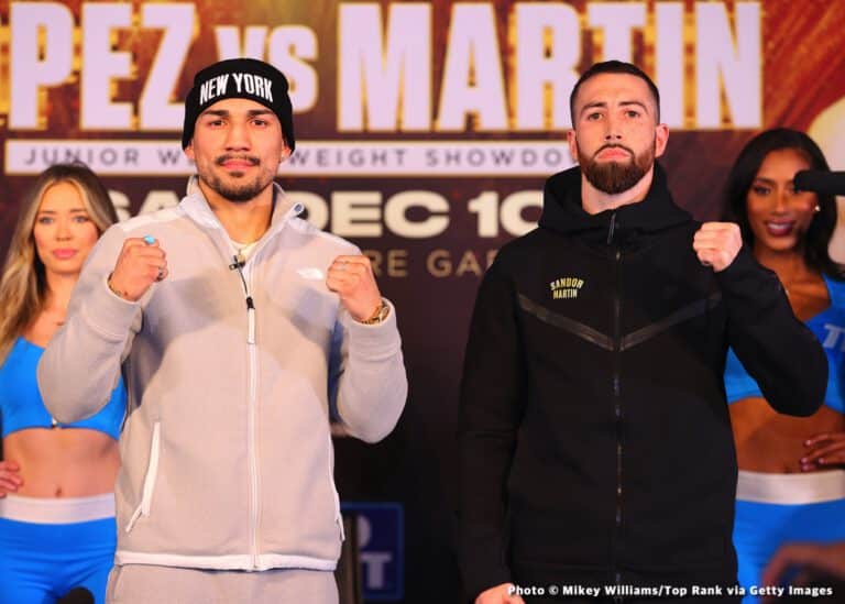 Teofimo Lopez & Warrington Can’t Afford To Look Past Saturdays Opponents