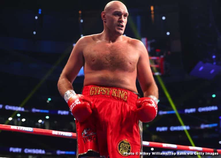 Eddie Hearn On Tyson Fury's “Sent Contract To Joshua”: “His Team Have Not Sent Any Contract To Us Or Or Anthony Joshua”
