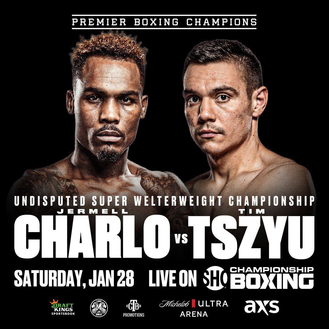 Charlo vs. Tszyu official for January 28th live on Showtime in Las Vegas