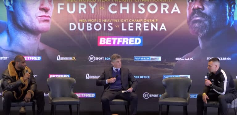 Daniel Dubois vs. Kevin Lerena - final press conference quotes