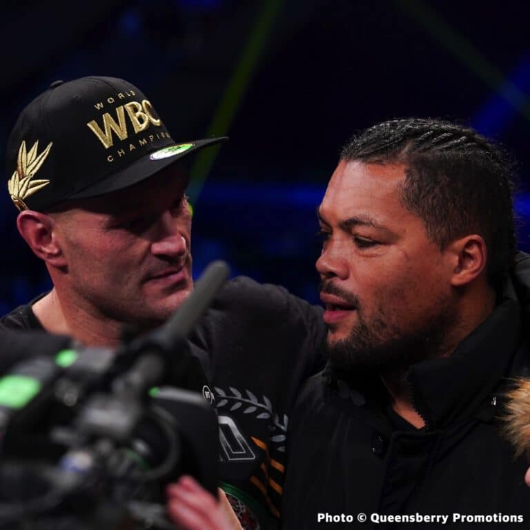 Joe Joyce Considered Toughest Fight Out There For Usyk