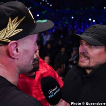 Usyk vs. Tyson Fury in the works for April 29th in Saudi or London
