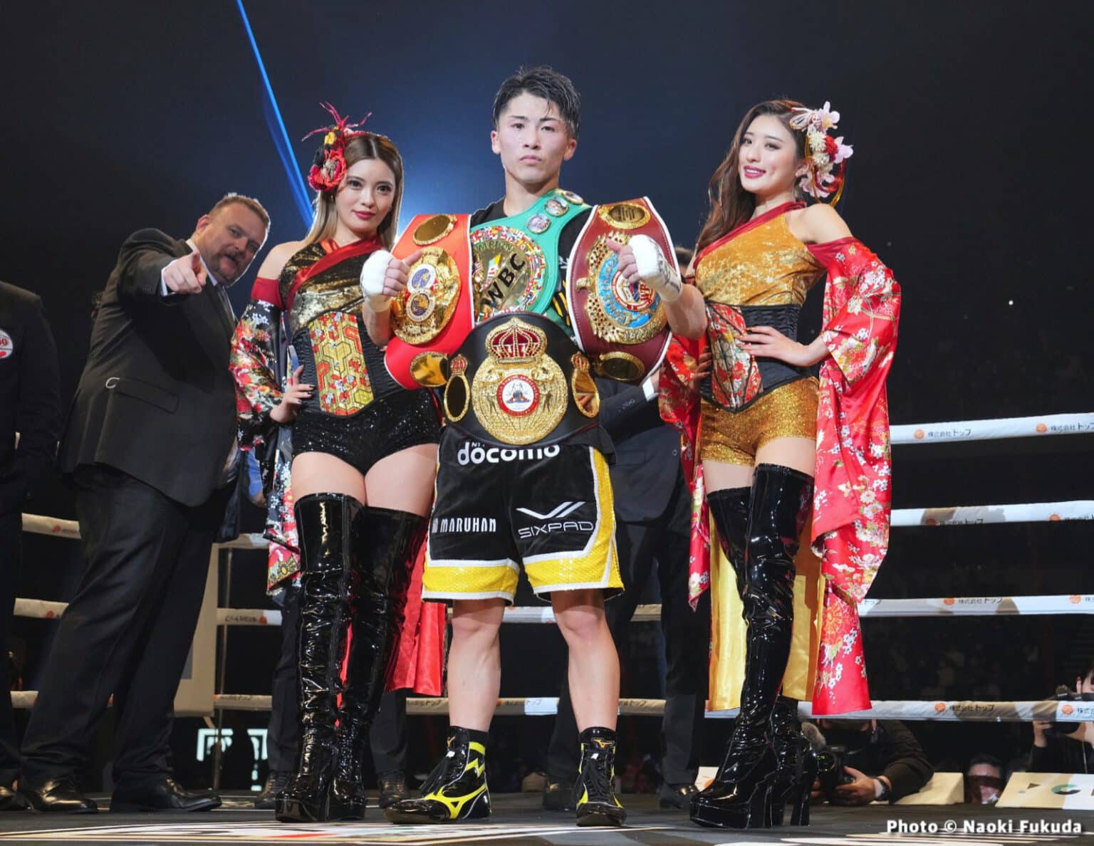 Naoya Inoue Unified All Four Bantamweight Belts In 2022; Four Belts At 122 Pounds In 2023