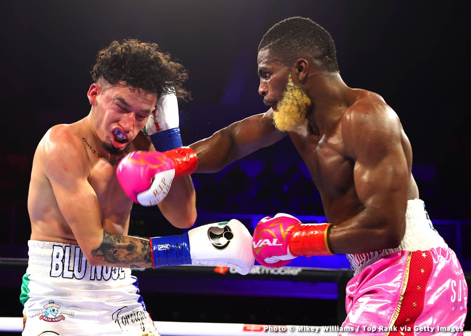 Photos: Efe Ajagba defeats Stephan Shaw