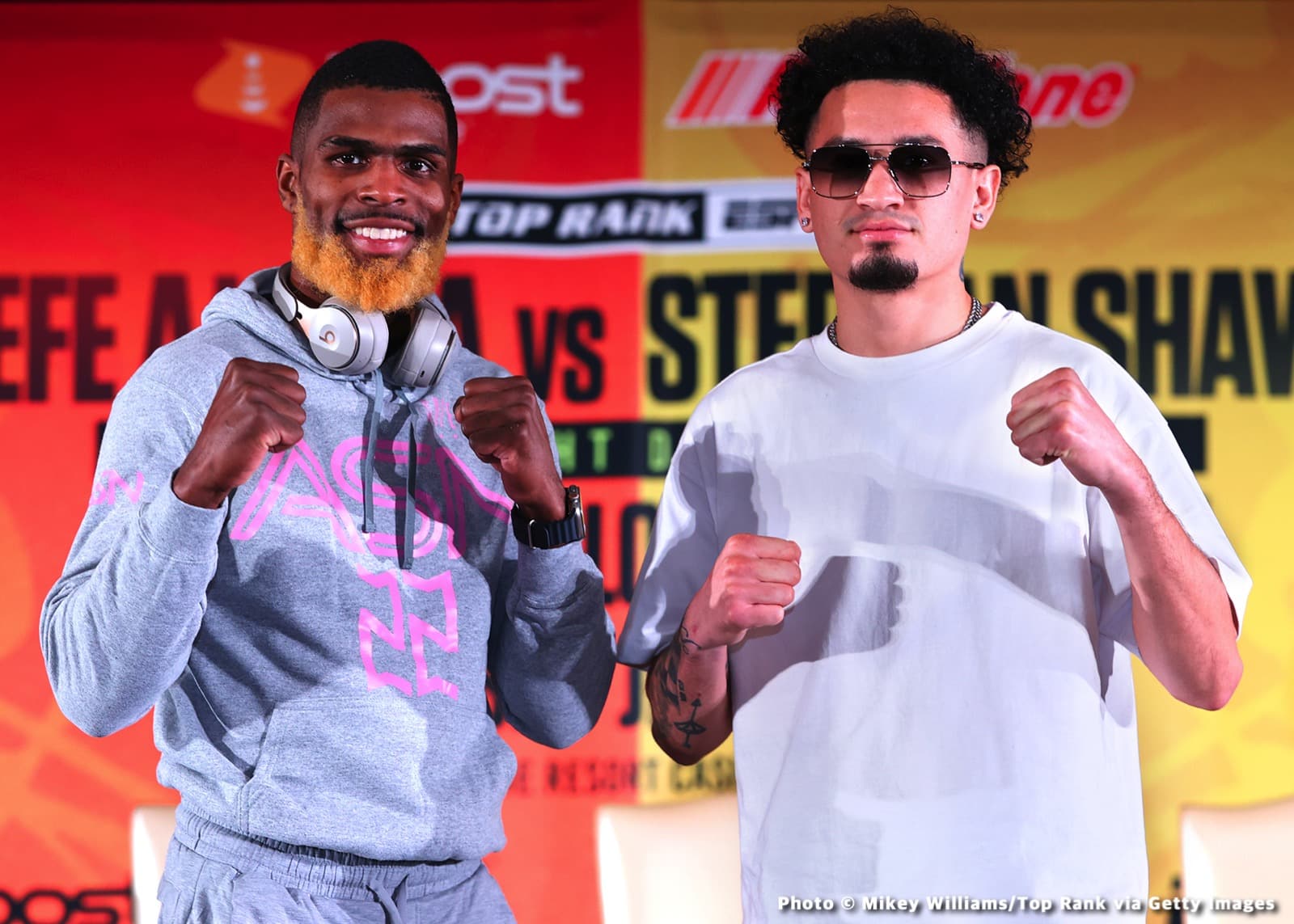 Photos: Efe Ajagba defeats Stephan Shaw