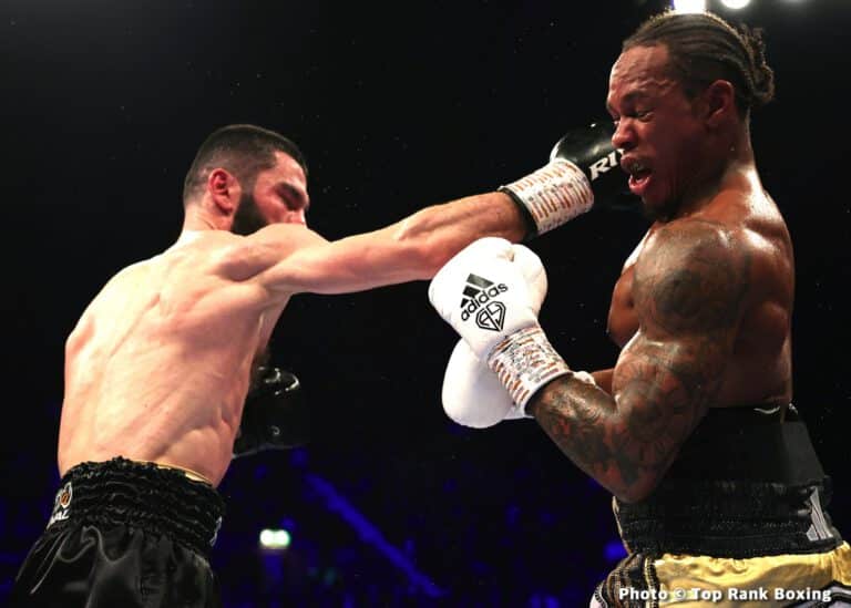 Artur Beterbiev cut caused by Yarde's head says cutman Anber