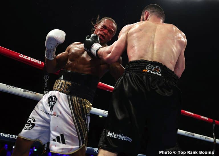 Beterbiev was "tested by Yarde" said Gareth A. Davies