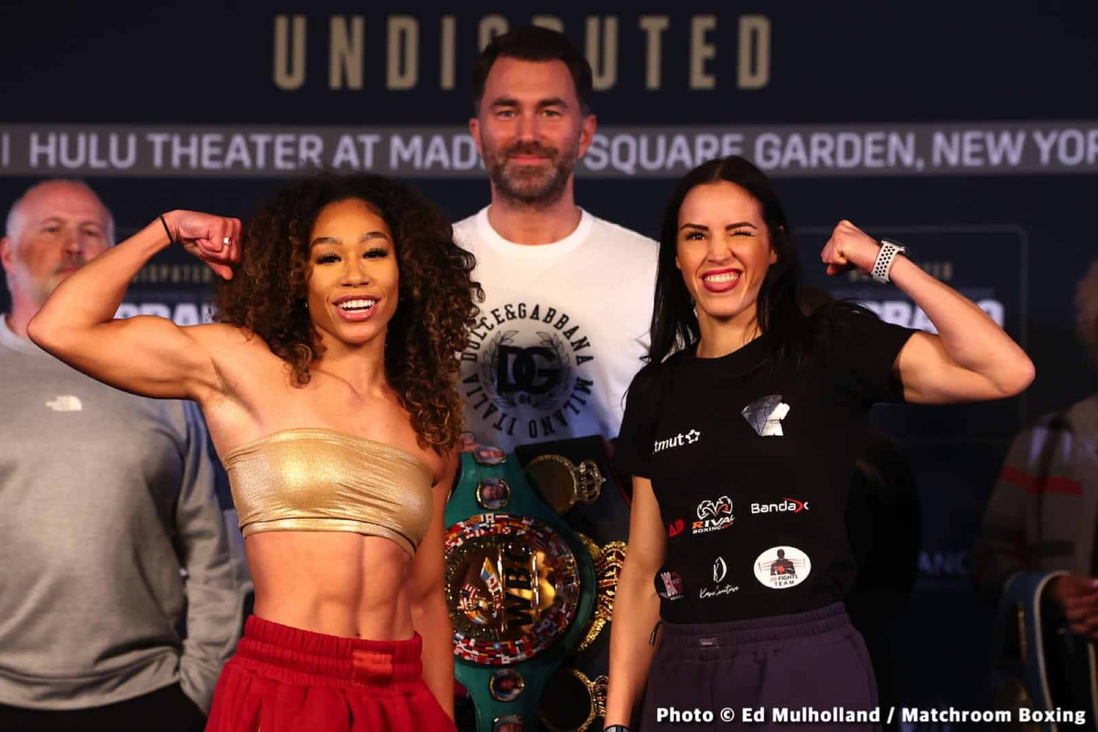 Serrano vs Cruz Official DAZN Weights & Photos