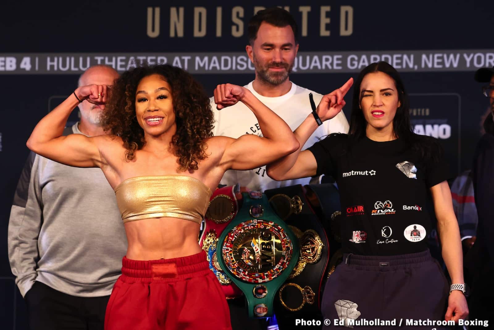 Serrano vs Cruz Official DAZN Weights & Photos