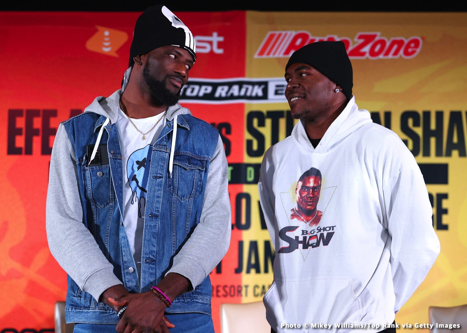 Photos: Efe Ajagba defeats Stephan Shaw