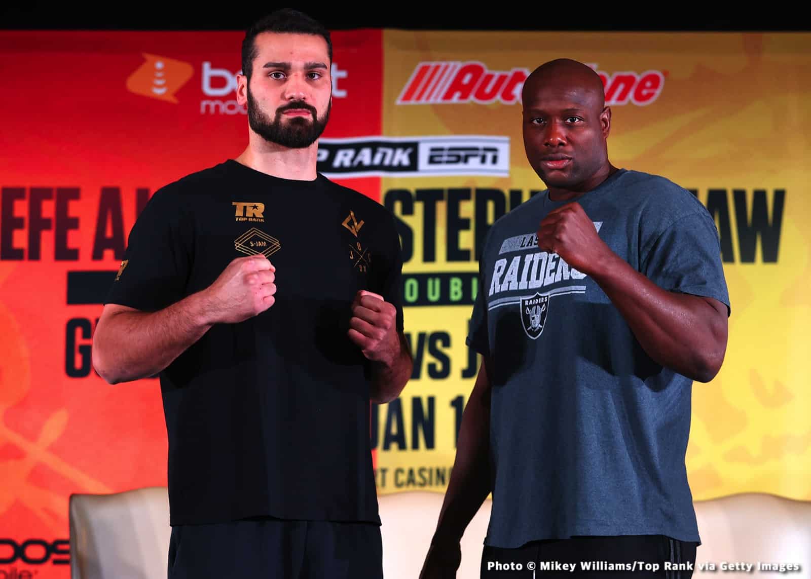 Photos: Efe Ajagba defeats Stephan Shaw