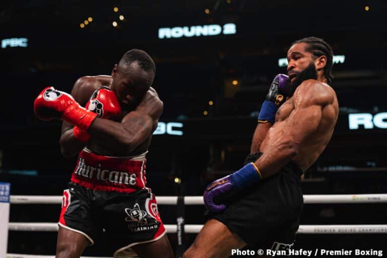 Journeyman Michael Ogundu Stops Lamont Peterson - Boxing Results