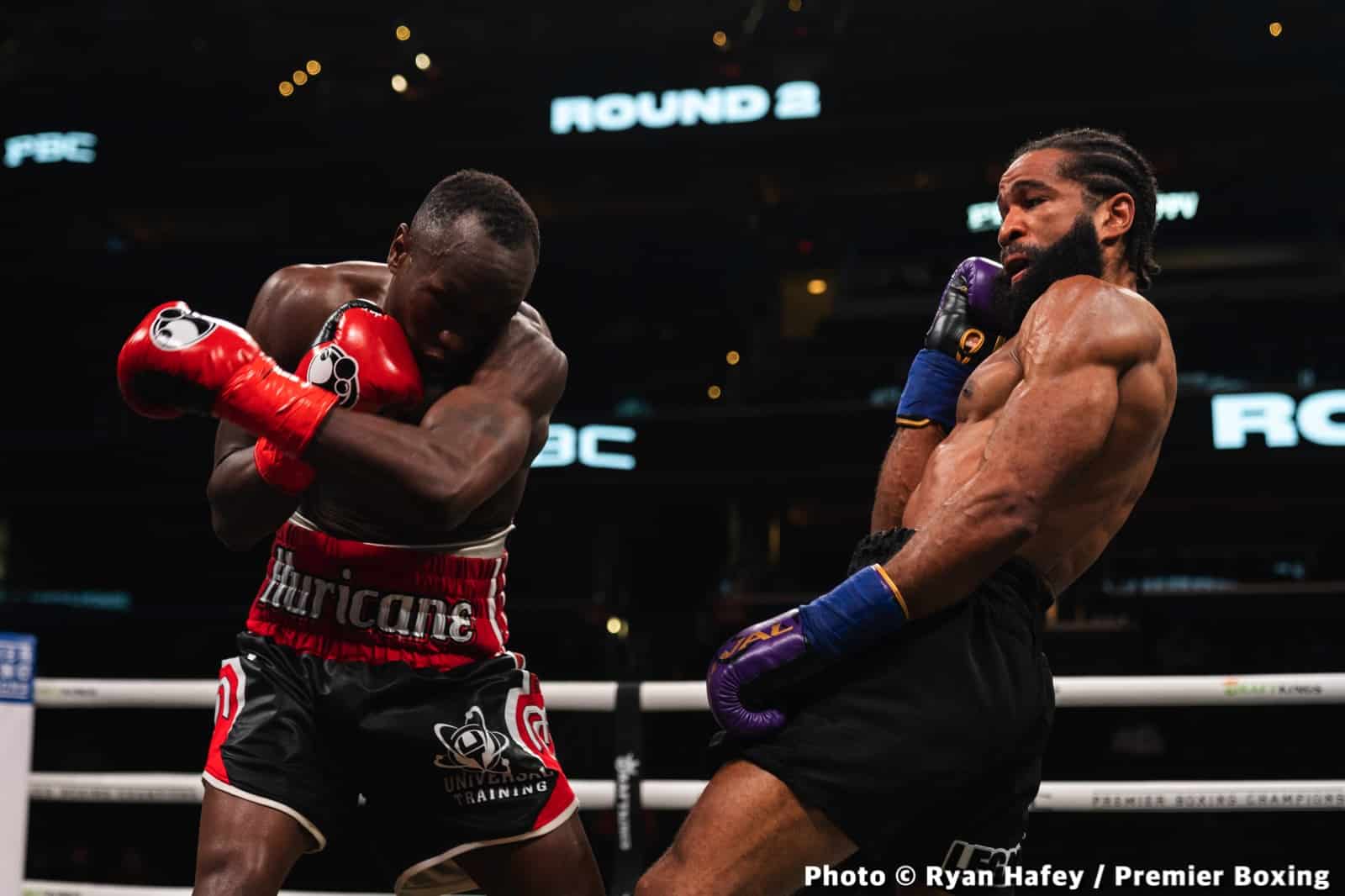 Journeyman Michael Ogundu Stops Lamont Peterson - Boxing Results
