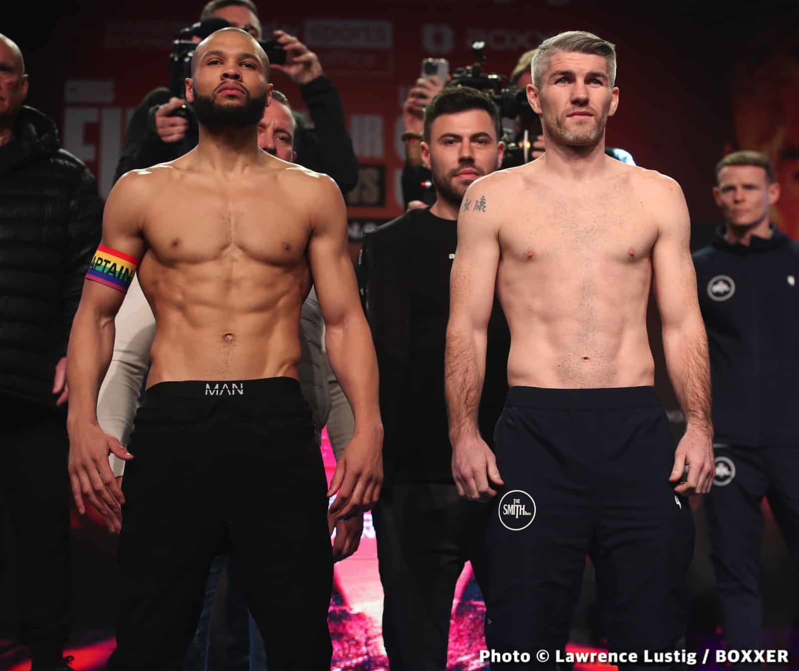 Chris Eubank Jr, Liam Smith Weigh-In – Both Come In At 159 Pounds