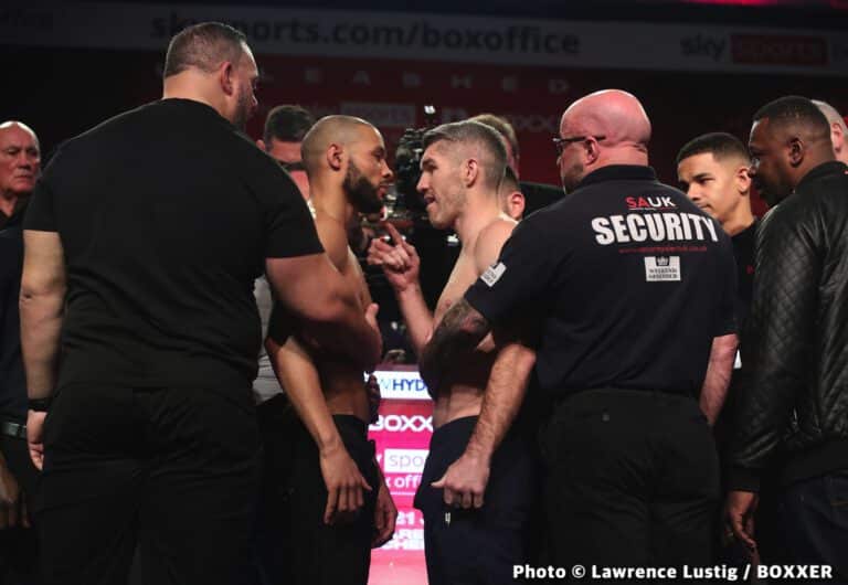 Chris Eubank Jr, Liam Smith Weigh-In – Both Come In At 159 Pounds