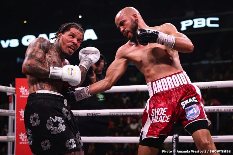 Hector Luis Garcia discusses loss to Gervonta Davis